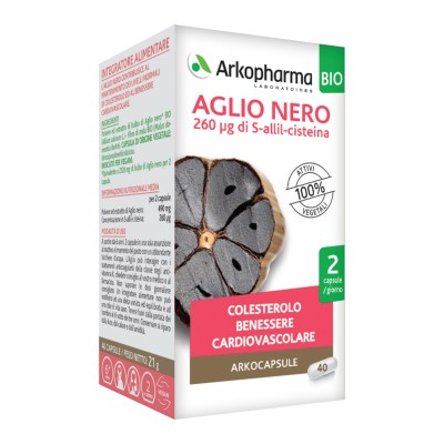 ARKOCAPSULE AGLIO NERO BIO 40CPS