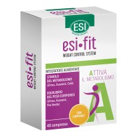ESI FIT ATTIVA Integratore alimentare con caffeina per il controllo del peso - 40 compresse 