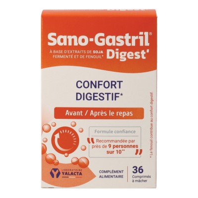 SANO GASTRIL DIGEST 36CPR N/F