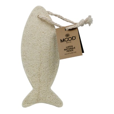 MOOD LUFFA NATURALE PIC PESCE