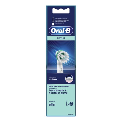 ORALB PW REFILL ORTHOCARE X2