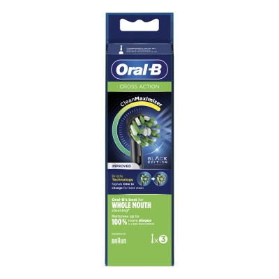 ORALB PW REF EB50 CROSS BLK 3P