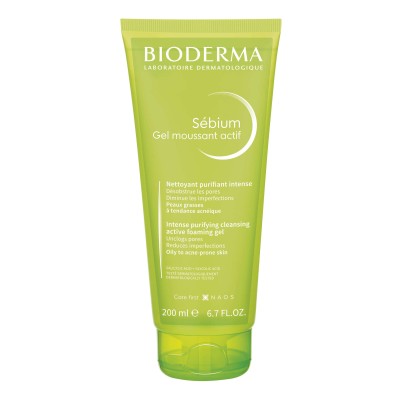 SEBIUM GEL MOUSSANT ACTIF 200ML