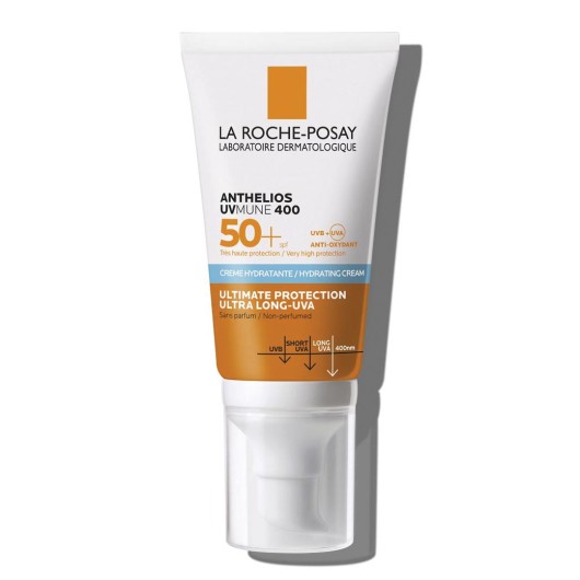 La Roche-Posay Anthelios UVmune 400 Crema Idratante Senza Profumo Protezione Solare SPF50+ 50ml