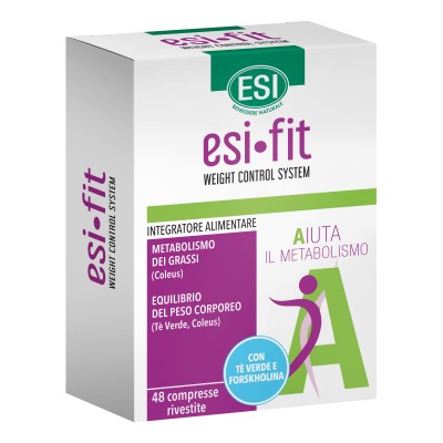 ESI FIT integratore alimentare per aiutare il metabolismo con tè verde - 48 compresse