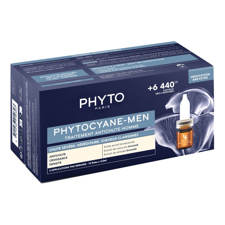 Phyto Phytocyane Fiale Uomo Caduta Severa 12x5ml