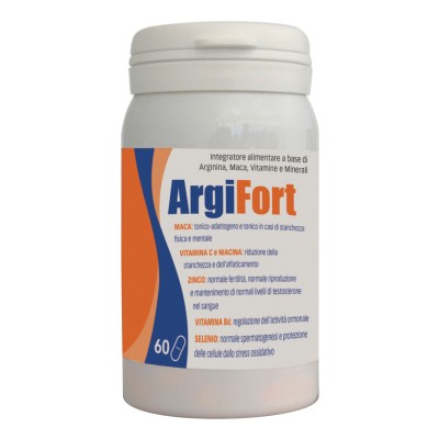 ArgiFort integratore alimentare per aumentare testosterone - 60 compresse.