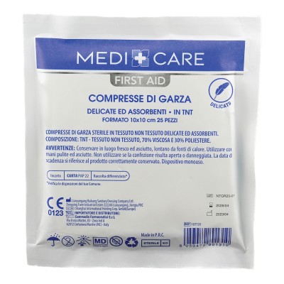 GARZA TNT 10X10CM 25PZ