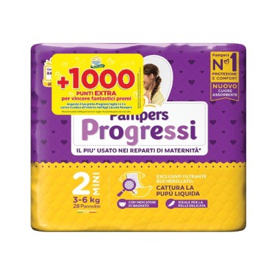 PAMPERS PROG MINI 28PZ