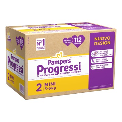 PAMPERS QU PROG MINI 112PZ