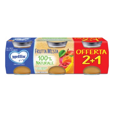 MELLIN OMOG FRUTTA MIX 3PZ