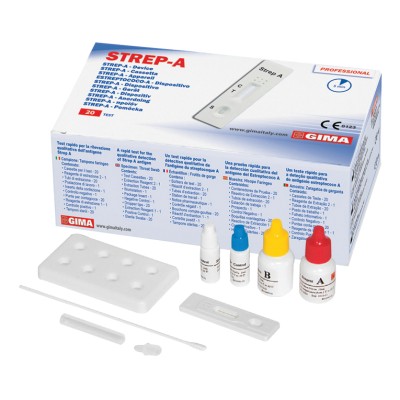 TEST STREPTO A PROFESS GIMA 20PZ