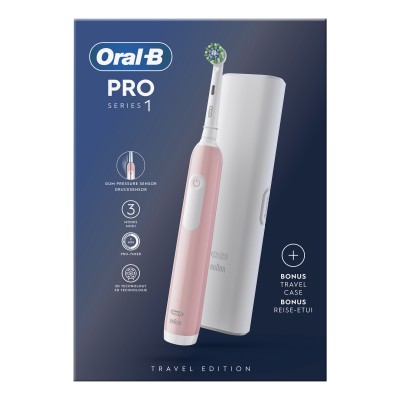 ORALB PRO 1 ROSA SPAZZ ELET+TC