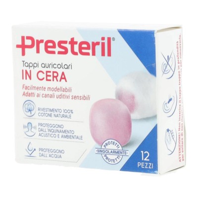 PRESTERIL TAPPI AURIC CERA 12P