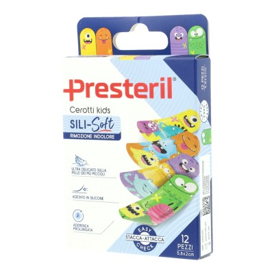PRESTERIL SILISOFT KIDS 12PZ