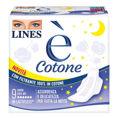 LINES E' COTONE NOTTE 9PZ