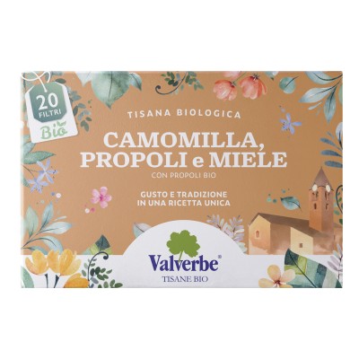 TISANA CAMOMILLA PROPOLI MIELE