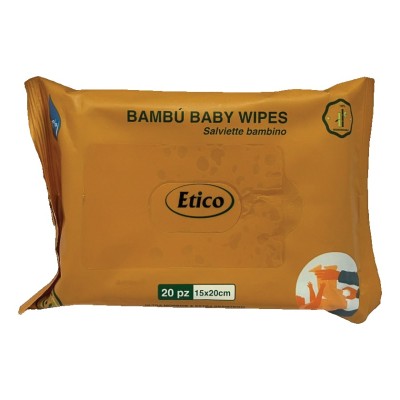 BAMBU' BABY WIPES SALVIETTE