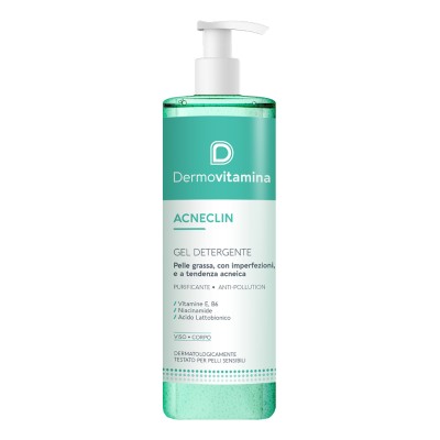 DERMOVITAMINA ACNECLIN GEL DET