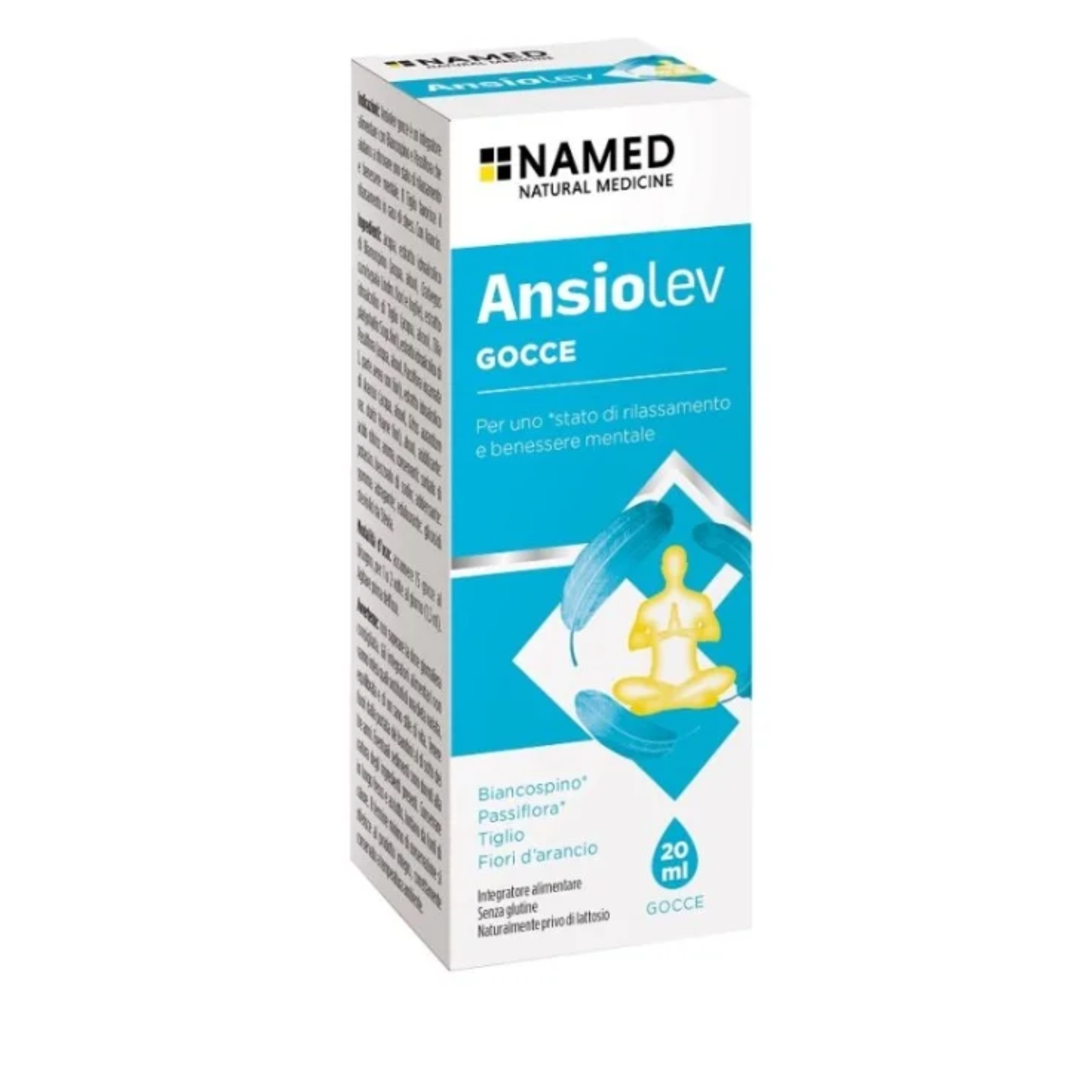 Named Ansiolev Integratore per il Benessere Mentale Gocce 20 ml
