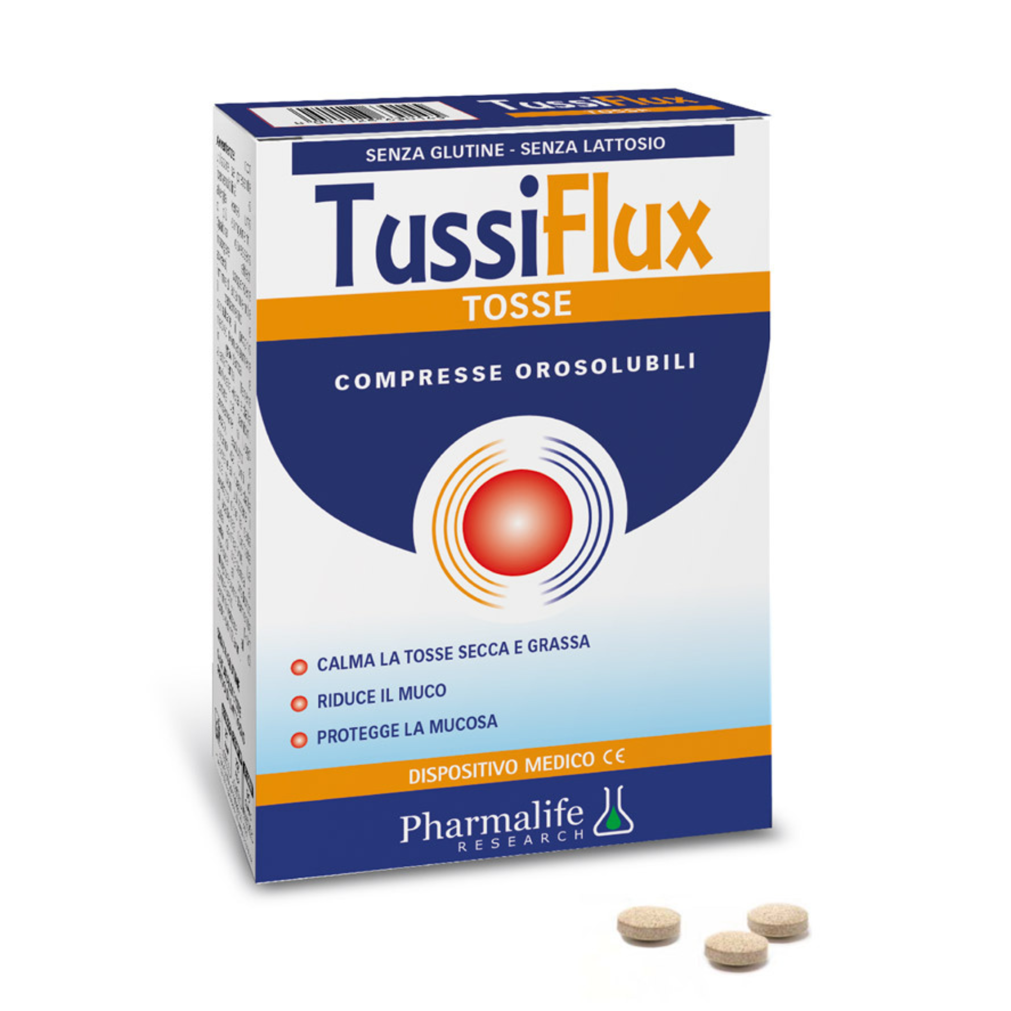 Phamalife - Tussiflux Tosse 30 Compresse Orosolubili