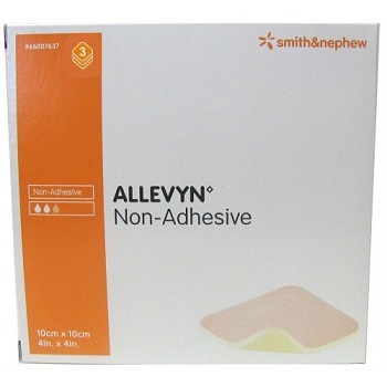 Smith & Nephew Allevyn Non Adhesive Medicazione Idrocellulare 10X10 Cm 3 Pezzi - Immagine 3
