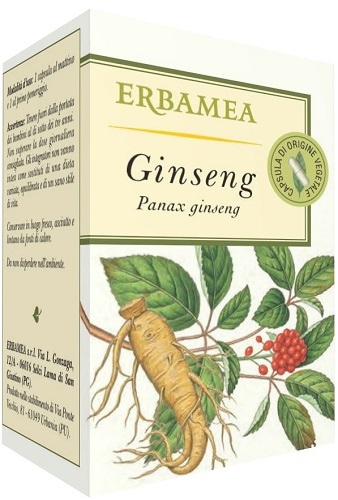 Erbamea Ginseng 50 Capsule Veg - Integratore Per L'Energia - Immagine 4