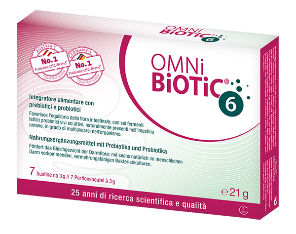 Institut Allergosan Omni Biotic 6 Polvere 7 Bustine Da 3 G - Immagine 3