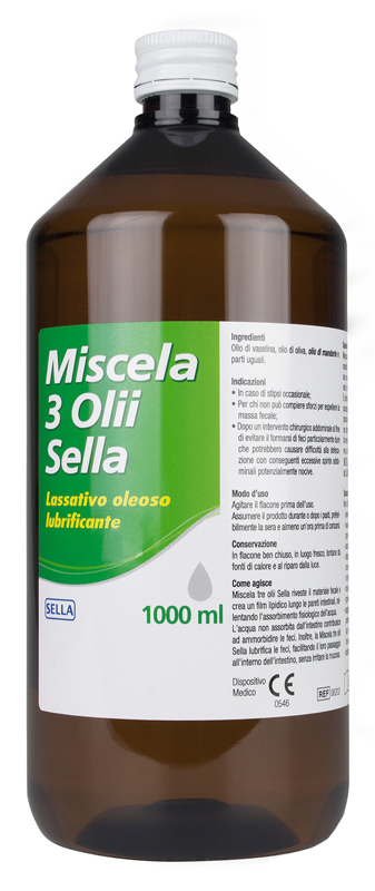 Sella Miscela 3 Olii Lassativo 1 Litro Md - Immagine 9