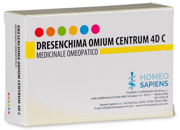 Homeo Sapiens Dresenchima Omium Centrum 4D C Per Benessere Generale Tubo Granuli 4G - Immagine 3