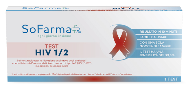 Sofarma Test Autodiagnostico Hiv 1/2 Per Rilevazione Anticorpi Formato Completo - Immagine 5