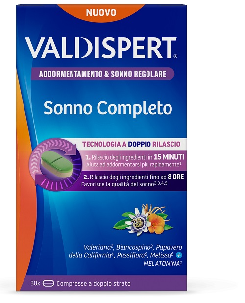 Valdispert Sonno Completo 30 Compresse - Immagine 5
