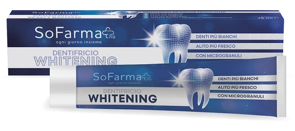 So.farma.morra Sofarmapiu' Dentifricio Whitening 75 Ml - Immagine 2