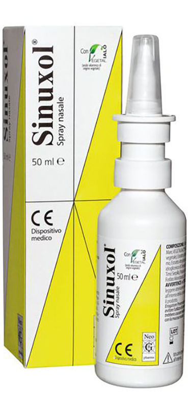 Neo G Pharma Sinuxol Spray Nasale Con Acqua Di Mare Ed Estratti, 50Ml - Immagine 3
