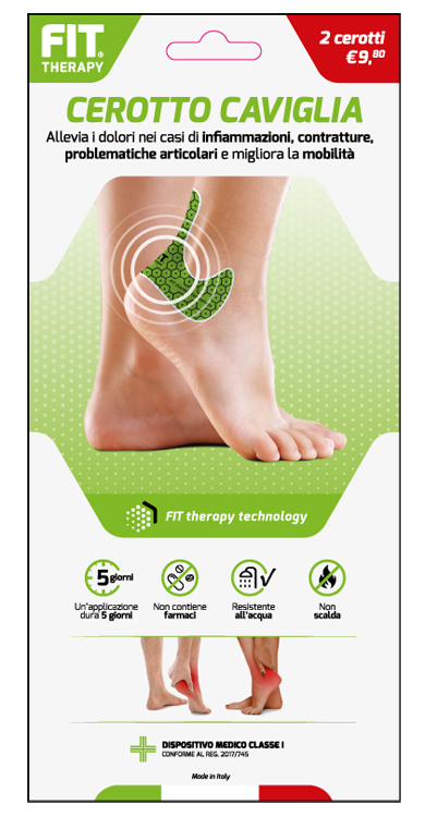 Fit Therapy Cerotto Caviglia 2 Cerotti Pz - Immagine 7
