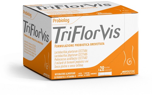Biohealth - Mayoly Mayoly Triflor Vis Probiotici E Vitamina D 28 Stick - Immagine 3