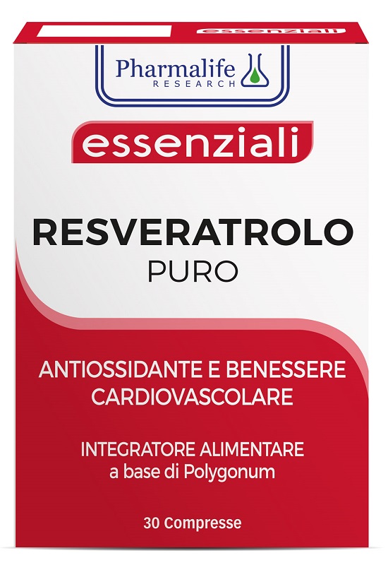 Pharmalife Research Resveratolo Puro Per Antiossidante E Supporto Cardiovascolare 30 Compresse - Immagine 8