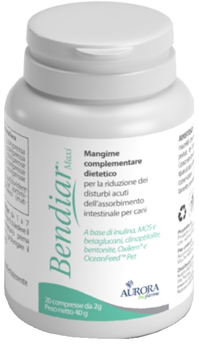 AURORA BIOFARMA Bendiar Maxi 20 Compresse - Mangime complementare per cani - Immagine 4