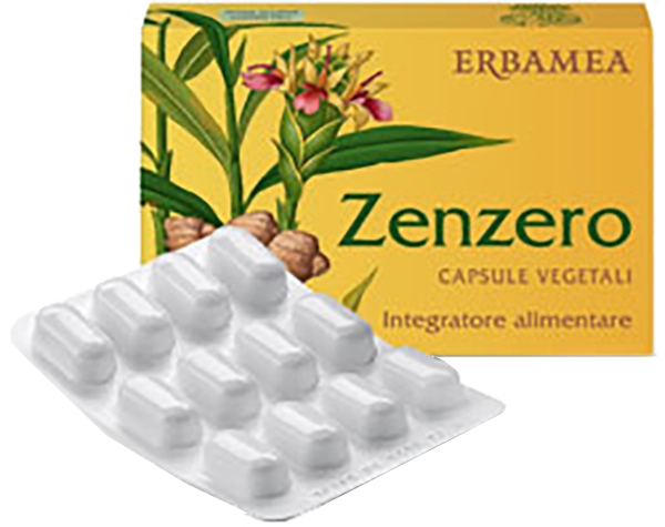 Erbamea Zenzero 24 Capsule Vegetali - Immagine 3