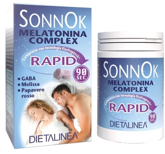 Dietalinea Sonnok Melatonina Rapida Compresse 30 G Bambino - Immagine 8