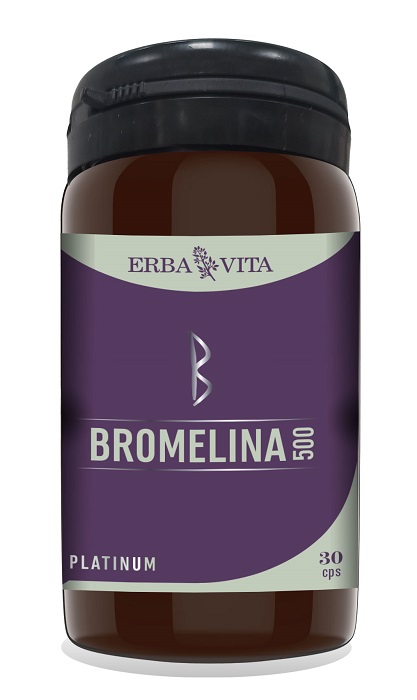 Erba Vita Integratore Bromelina 500 Gastroresistente, 30 Capsule - Immagine 4
