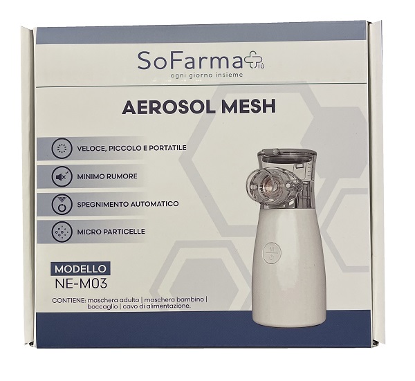 So.farma.morra Verde Aerosol Mesh So Farma Più, Dispositivo Compatto E Leggero - Immagine 3
