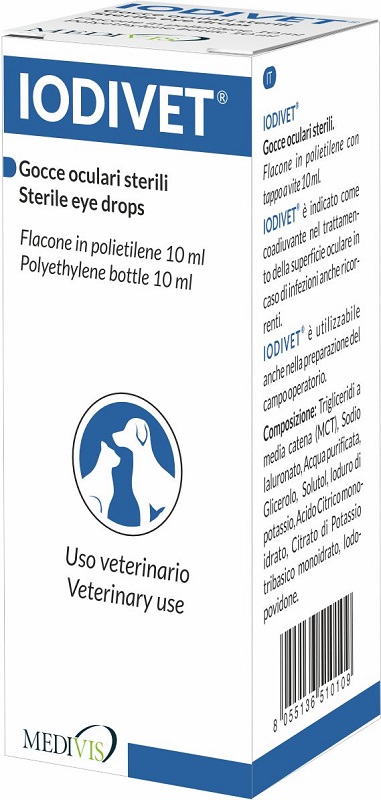 Medivis Srl Iodivet Soluzione Oftalmica 10 Ml - Immagine 3