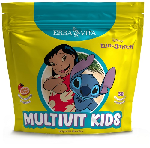 Erba Vita Disney Multivit Kids Integratore Multivitaminico Per Bambini 30 Gommose - Immagine 4