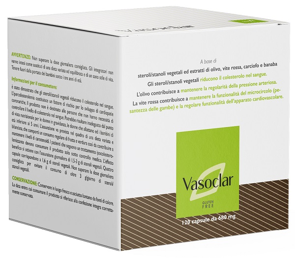 Oti Rossa Vasoclar Integratore Per Colesterolo 120 Capsule - Immagine 4