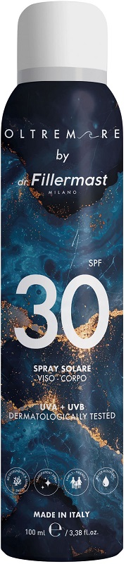 Mast Industria Italiana Dr Fillermast Spray 30+ Protezione Solare Trasparente Spf 30 100 Ml - Immagine 3