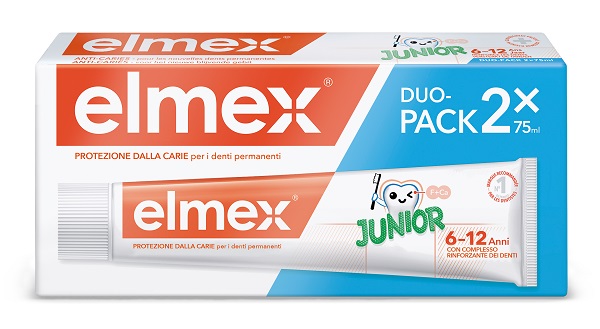 Elmex - Junior Dentifricio 75 Ml Duopack - Immagine 4