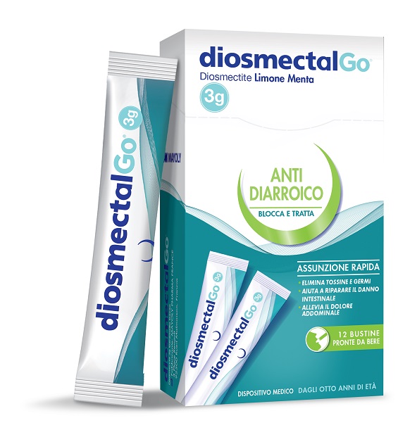 Diosmectalgo limone menta 12 bustine - Immagine 2