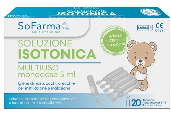 SOLUZ SALINA 0,9% 20FL 5ML SF+