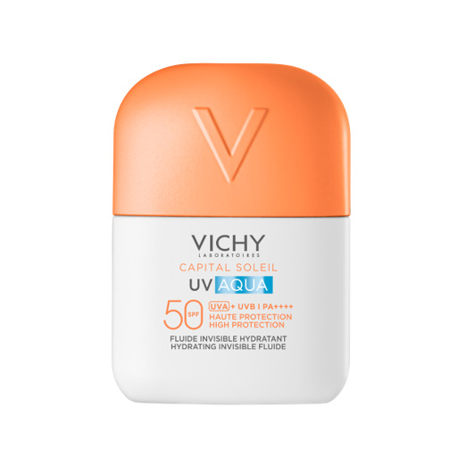 VICHY Capital Soleil UV Aqua SPF50 Fluido Solare Viso Invisibile